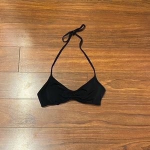 Black bikini top